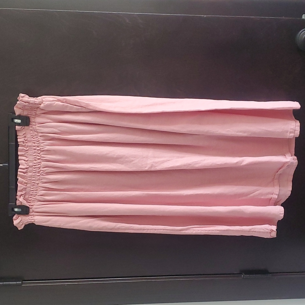 A new day pink midi skirt